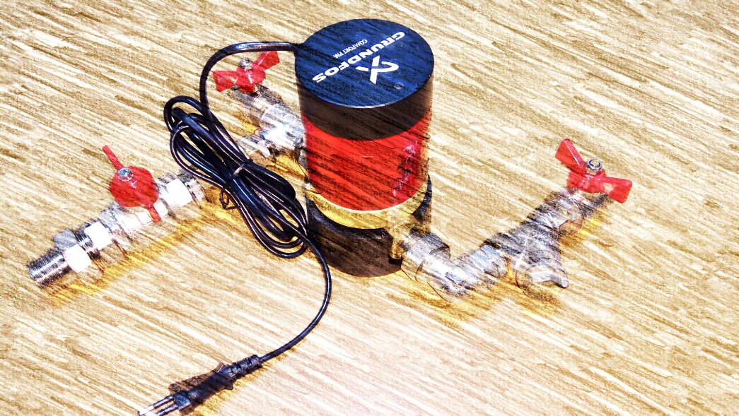 Узел циркуляции гвс